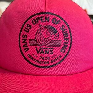 Hot Pink Vans Hat